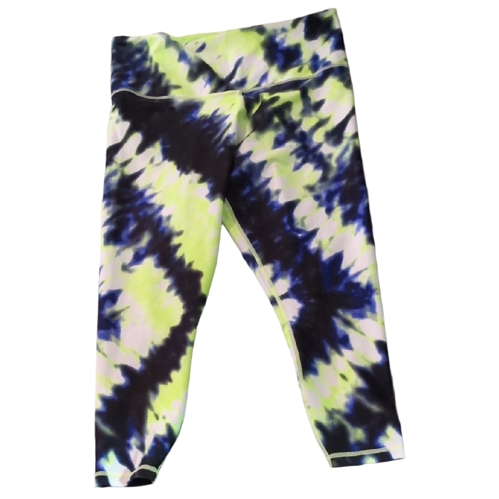 Athleta Elation Tie Dye 7/8 Tights Size 1X